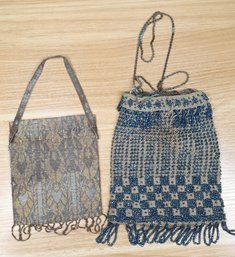 Pair Of Purses- Beaded Flapper Bags