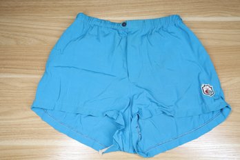 Vintage Jantzen Men's Blue Swimsuit Bottoms Shorts Size 34