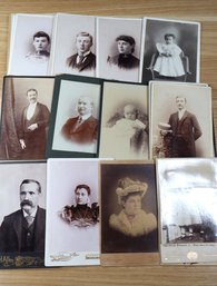 Lot Of 1800s Victorian Portrait Photos Photographs