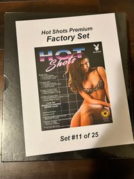 PLAYBOY HOT SHOTS PREMIUM FACTORY SET COLLECTOR CARDS SEALED