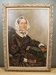 Robert Bruce Williams Original Oil Painting Portrait Of Woman