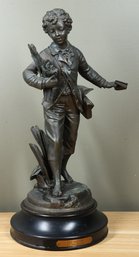 Francaise Collection Bronze Statue Les Eleves By Emile Bruchon