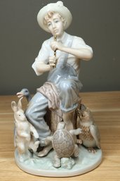 Lladro Norman Rockwell Springtime Porcelain Figurine 887/5000 1982