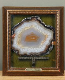 Brazilian Agate Framed