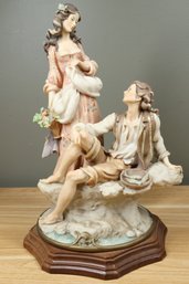 Large Capodimonte Florence Giuseppe Armani Figure - Lovers