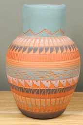 Vintage Bernice Watchman Navajo Indian Pottery Vase