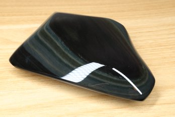 Smooth Polished Rainbow Obsidian Stone