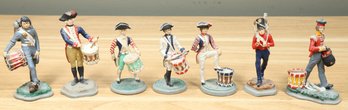 Lot Of (7) Hummelwerk Pewter Die Cast Figurines Drummers