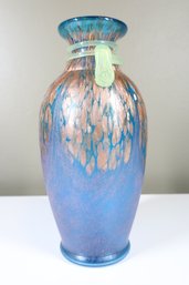 Dale Tiffany Contemporary Handblown Glass Amphora Vase