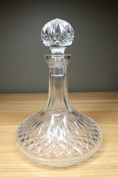 Waterford Crystal Lismore Ships Decanter Vintage