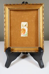 Mary Engler - Signed Oil Painting On Ivory Piano Key 1992