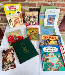 Vintage And Antique Christmas Book Lot