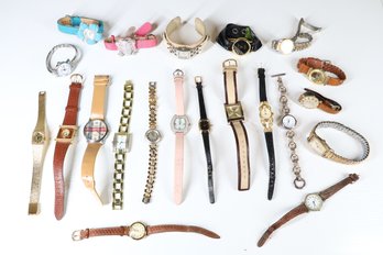 Lot Of Watches Wristwatches Timepieces