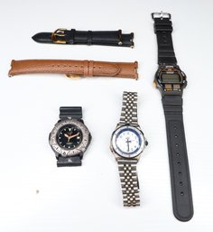 Lot Of Costume Watches And Watch Bands