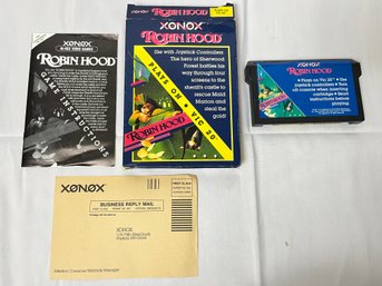 Vintage Xonox Robin Hood Video Game Plays On VIC 20