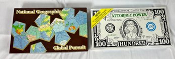 Board Games Professional Games Inc Attorney Power National Geographic Global Pursuit