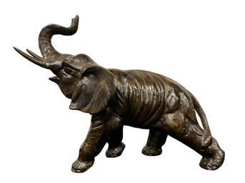 Vintage Bronze Elephant
