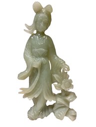 Jade Woman Sculpture