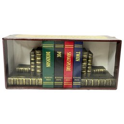 Rare! Running Press Miniature Editions Classic Collection With Bookends