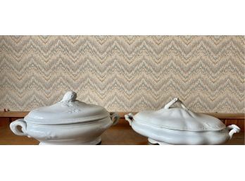 2 Ironstone Tureens