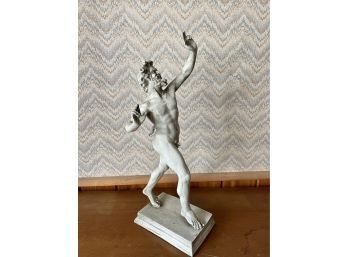 Composition Dancing Faun Figure