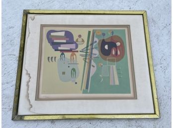 Vintage Kandinsky Lithograph Print