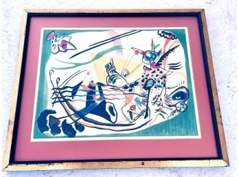 Vintage Kandinsky Lithograph Print