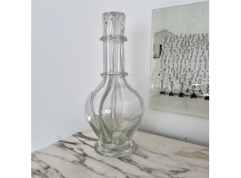 Vintage Handblown French Bottle