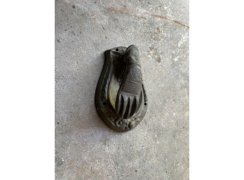 Small Victorian Cast Iron Door Knocker