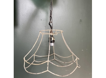 Vintage Hanging Light Fixture