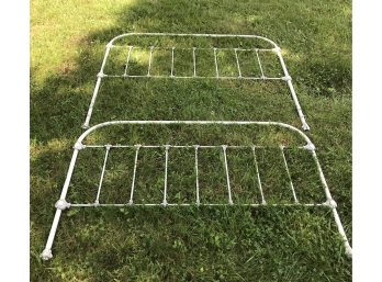 Painted Iron Bed Frame