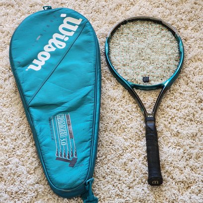 Wilson Hammer 5.0 High Modulous Granite Tennis Racquet With Bag