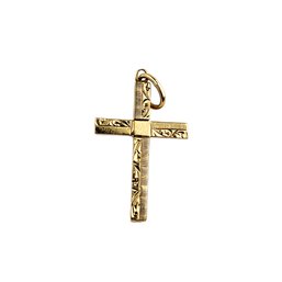 10k Gold Filigree Cross Pendant 3 Of 5