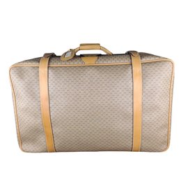 Gucci Vintage GG Micro Monogram Travel Luggage