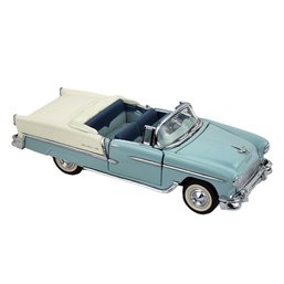 Franklin Mint 1955 Chevrolet Bel Air Convertible Die Cast Metal Car