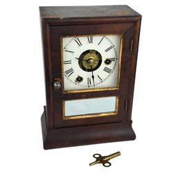 Antique Seth Thomas Cottage Mantle Clock C1863