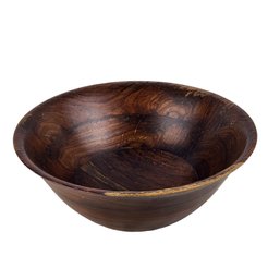 Large Mohogany Centerpiece Fruit Bowl