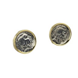 925 Sterling Silver Liberty Coin Cufflinks 1928-1936