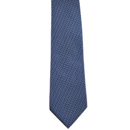 Hermes H Blueprint Silk Tie 3.75'