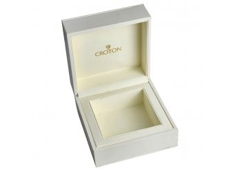 Croton Cream White Empty Watch Box