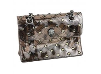 Kurt Geiger London Kensington Rhinestone Transparent Shoulder Bag