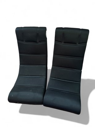 Fold Up Gaming Chairs With Built In Speakers (Pair)