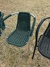 4 Outdoor Wicker Style Chairs