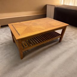 Solid Oak Stanley Coffee Table - Heavy