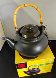 The Joyce Chen Ceramic Tea Kettle (New In Box)