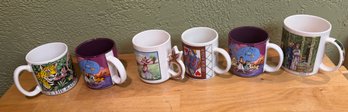 6 Coffee Mugs Disney And Others