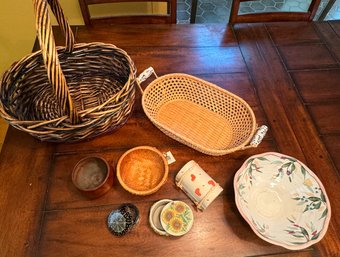 Misc Baskets, Bowls, Small Containers
