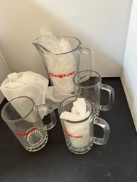 Snapon Mugs And Pitcher New In Boxes