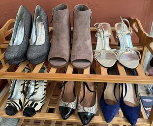 6 Sets Women's Shoes  6.5 Or 7 In Size ( Shoes Only )