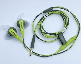 1 Of 2  Bose Sound Sport Wired In Ear Headphones - Energy Green 2 Sets